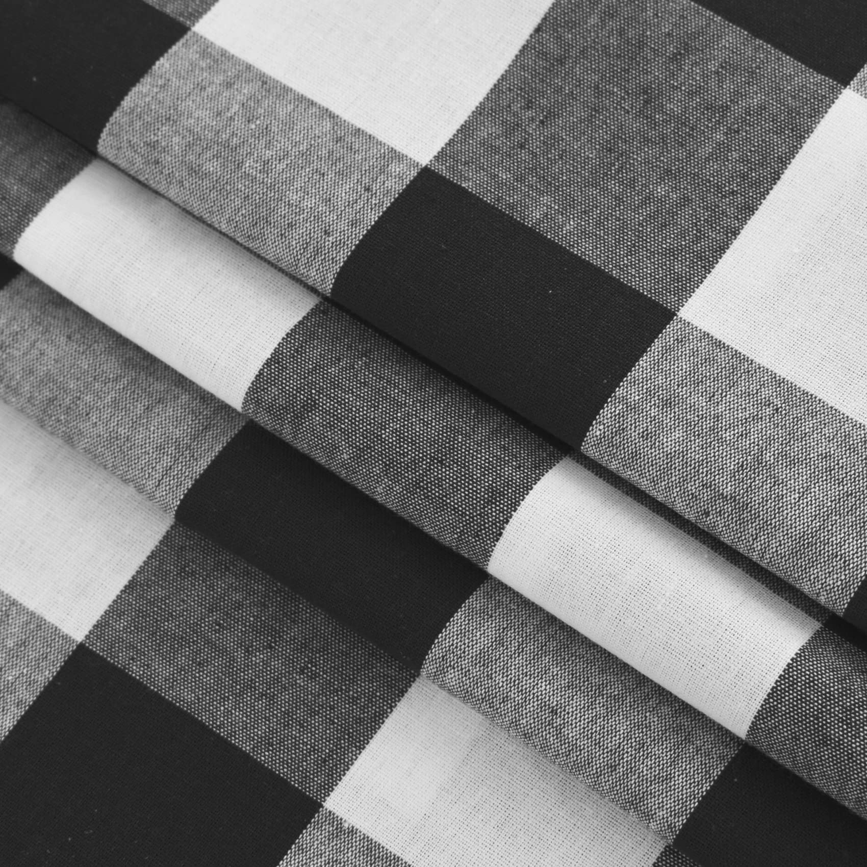 Amazon.com: Buffalo Check Curtains 108 inch Long Farmhouse Living